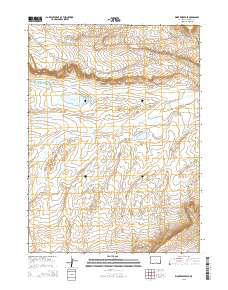 Kindt Reservoir 2015 topographic map thumbnail