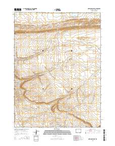 Smith Draw East 2015 topographic map thumbnail