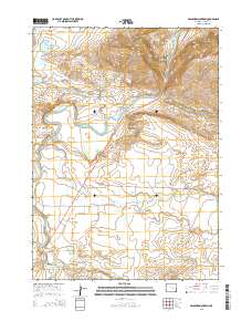 Bessemer Mountain 2015 topographic map thumbnail
