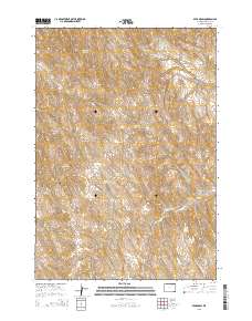 Bear Draw 2015 topographic map thumbnail