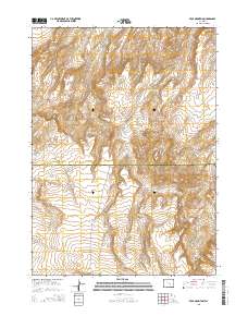 Bear Mountain 2015 topographic map thumbnail