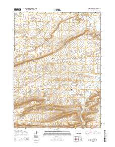 Antelope Flats 2015 topographic map thumbnail