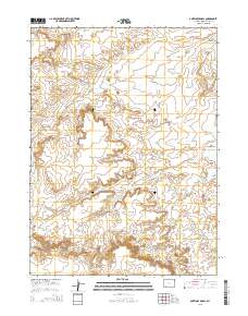Antelope Knoll 2015 topographic map thumbnail
