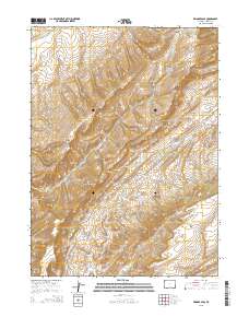 Bridger Pass 2015 topographic map thumbnail