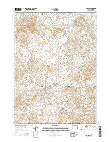 Piney Creek 2015 topographic map thumbnail