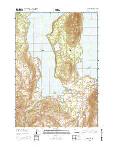 Alder Lake 2015 topographic map thumbnail