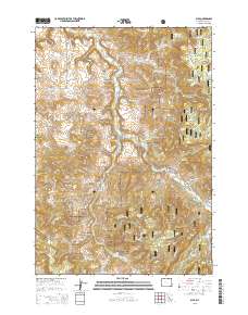 Alva 2015 topographic map thumbnail