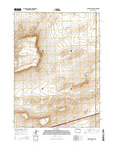 Antelope Spring 2015 topographic map thumbnail
