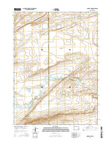 Aurora Lake 2015 topographic map thumbnail