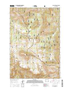 Bald Mountain 2015 topographic map thumbnail