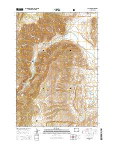 Bald Peak 2015 topographic map thumbnail
