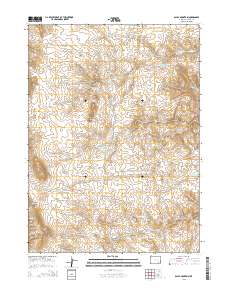 Baldy Mountain 2015 topographic map thumbnail