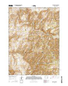 Beaver Creek 2015 topographic map thumbnail