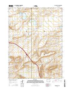Bengough Hill 2015 topographic map thumbnail