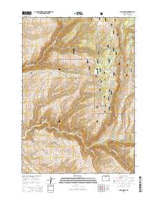 Allen Draw 2015 topographic map thumbnail