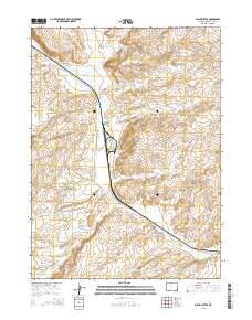 Black Buttes 2015 topographic map thumbnail