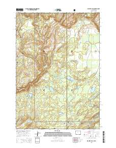 Bechler Falls 2015 topographic map thumbnail