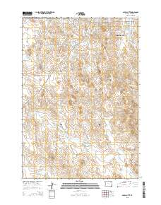 Appel Butte 2015 topographic map thumbnail