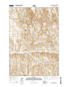 Banjo Flats East 2015 topographic map thumbnail