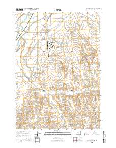 Banjo Flats West 2015 topographic map thumbnail