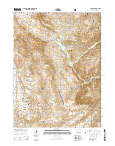Barcus Peak 2015 topographic map thumbnail