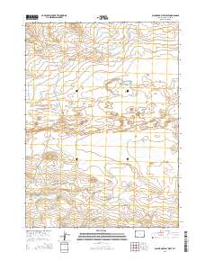 Black Rock Flat West 2015 topographic map thumbnail