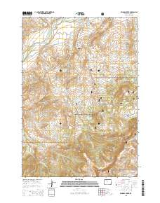 Belknap Creek 2015 topographic map thumbnail