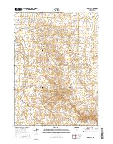 Alkali Butte 2015 topographic map thumbnail