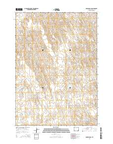 Brown Ranch 2015 topographic map thumbnail