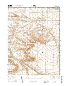 Arcola 2015 topographic map thumbnail