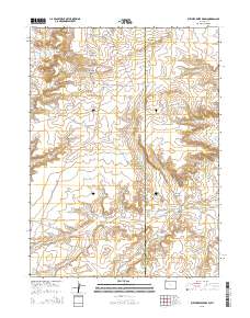 Butcher Knife Draw 2015 topographic map thumbnail