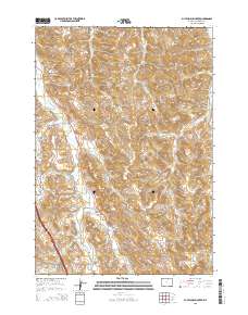Buffalo Run Creek 2015 topographic map thumbnail
