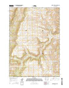 Cherry Creek Hill 2015 topographic map thumbnail