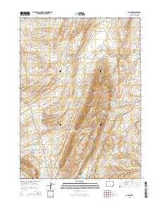 Carbon 2015 topographic map thumbnail