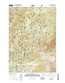 Caribou Creek 2015 topographic map thumbnail