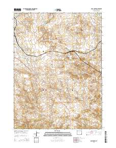Dale Creek 2015 topographic map thumbnail