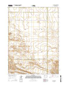 C S Ranch 2015 topographic map thumbnail