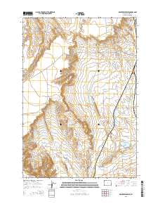 Deaver Reservoir 2015 topographic map thumbnail
