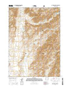 Cottonwood Creek 2015 topographic map thumbnail