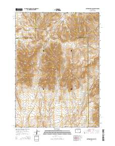 Cottonwood Pass 2015 topographic map thumbnail