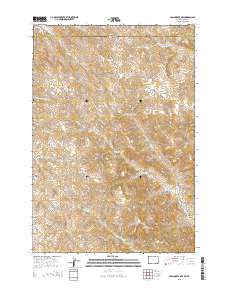 Cabin Creek NW 2015 topographic map thumbnail
