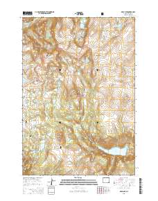 Deep Lake 2015 topographic map thumbnail