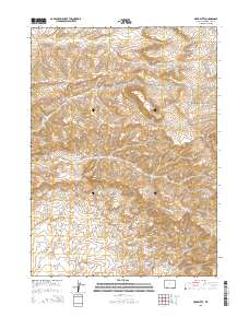 Deer Butte 2015 topographic map thumbnail