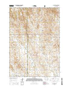 Buck Creek 2015 topographic map thumbnail