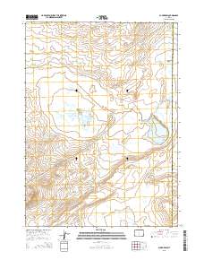 Buck Draw 2015 topographic map thumbnail