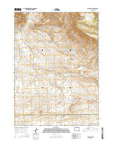 Crooks Peak 2015 topographic map thumbnail
