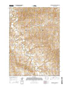 Dead Woman Crossing 2015 topographic map thumbnail