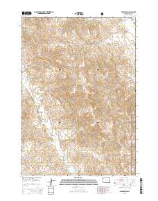 Cedar Draw 2015 topographic map thumbnail