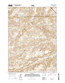 Cedar Hill 2015 topographic map thumbnail