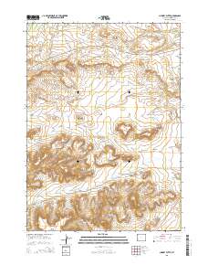 Chimney Butte 2015 topographic map thumbnail